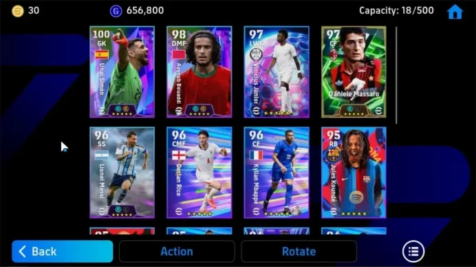 Android|Show Time Unai Simon,Ayyoub Bouaddi,Lionel Messi|Epic Daniele Massaro|14 highlight|PES2027|Take Mail|Check SS(EF3400)