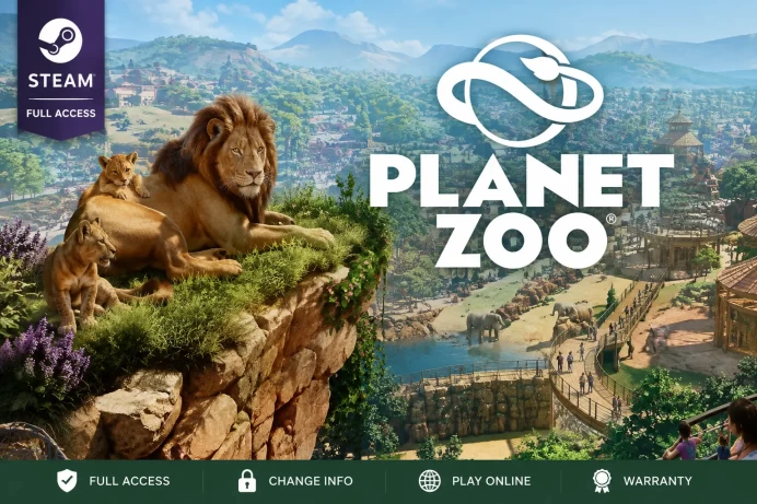 [3in1] / PLANET ZOO | ONLINE STEAM | FULL ACCESS | WARRANTY | 2 FREE GIFTS