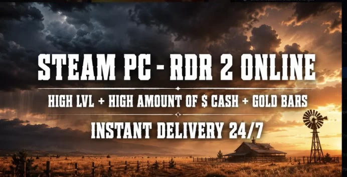 [ STEAM ] 320 LVL + FEMALE + 8 MILLION $ + ALL ROLE + 96500 GOLD BARS + RDR 2 ⸱ Includes RED DEAD ONLINE + INSTANT DELIVERY#HJS0001