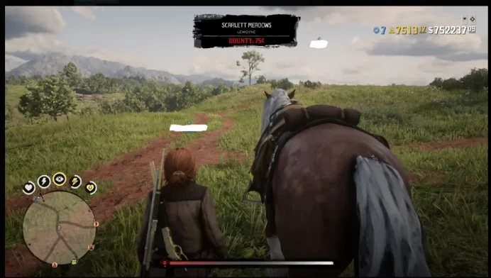 Red Dead Redemption 2 ⸱ RDO Level 57 ⸱ 7,500 Gold ⸱ 752,000 RDO $