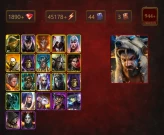 [STARTER]Martyr+Arne+Michelangelo+Alice+Wukong+Ezio+Loki+Artak+Skeletor+Scyl+Rathalos+Adelyn+Ronda+Leminisi+Visix+33Epics