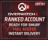 OVERWATCH 2 RANKED READY ACCOUNT | HANDMADE | Full Access | INSTANT DELIVERY