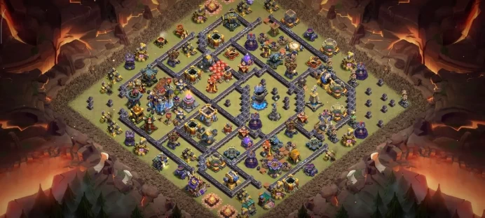 th 18 level 214, hero 101,102,67,40 , 10 equipment epic, 5 magic items, 10 hero skin, 1223 war stars, 235 gems