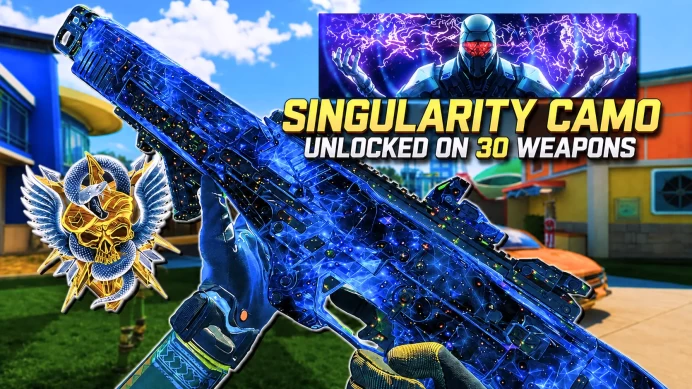 30 Singularity Camos ◆ Level 55 ◆ Handmade ◆ Linkable to Steam, Xbox, Battle.net & PSN ◆ Full Access