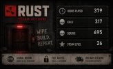 [RUST] | 379 REAL HOURS | 317 KILLS | 695 DEATHS | STEAM LVL 26 | FULL ACCESS | INSTANT DELIVERY
