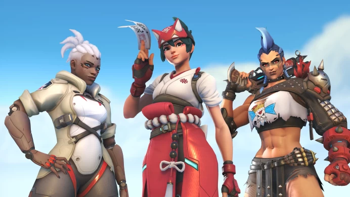OW4 | 2 MYTHIC: MERCY + JUNO - SUPPORT MAIN ACCOUNT - 109 LEGEND Skin - 5 WEAPON VARIANTs - 500HRs+ TIME