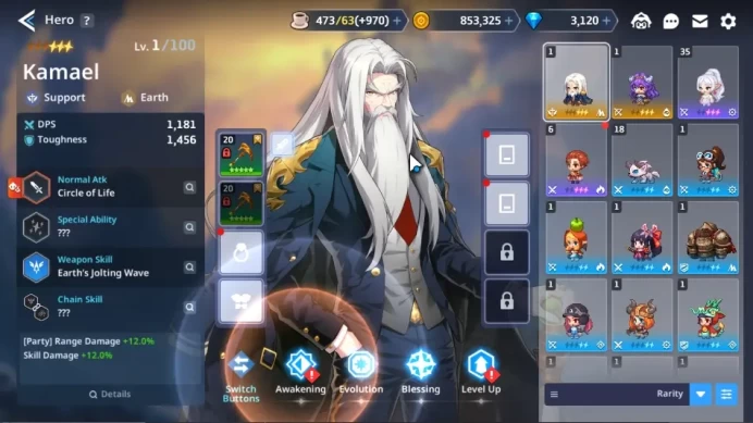 ASIA W2 Lvl 1 |Frieren Collabs|Kamael +EXWP, Andras +EXWP, Frieren +EXWP, Stark +EXWP +320 Evo Stone, Etc|Log Google|(GT1003)
