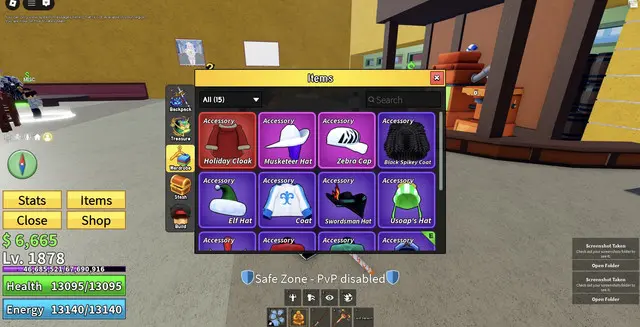 ROBLOX5963 // ACCOUNT WITH BLOX FRUITS ACCOUNT X2 MASTERY 1878 LVL + HUMAN V3 TOTAL - 2800R