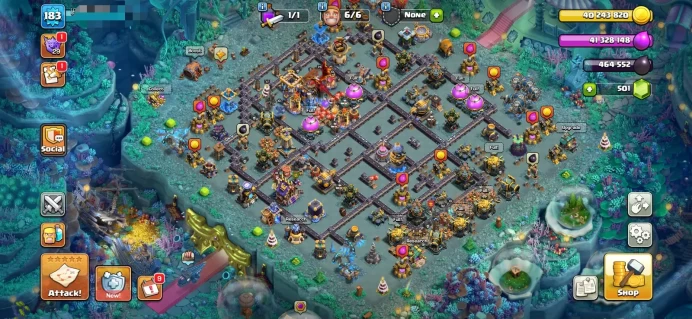 Best deal coc TH 18 | 15 equipment epic 5 max || 29 Hero skin | C6933