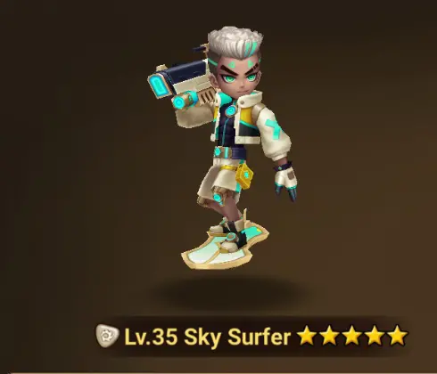 Europe | Light Sky Surfer | L&D Scroll*102~109 | (11+12 )Year Special Scroll*620~670 | All - Attribute Scrolls*0~6 | EIGV0019