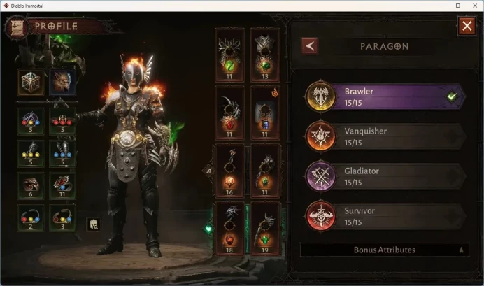 SA - Malah| 60(548) Druid - Brawler | CR 35528 | Reso 540| Inferno I | CC 1 | Varog Lv30 (*1) | CS On | TakeMail DI085B