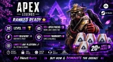 Ranked Ready ◈ Level 20 ◈ 20+ Apex Packs ◈ Handmade ◈ Full Access