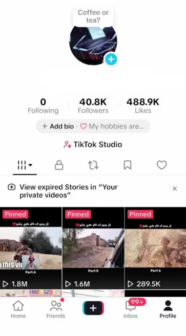 Germany Monetized Account/ 40K Real Followers+488K Real Likes/ Creator Rewards Program Activated/ Full Access