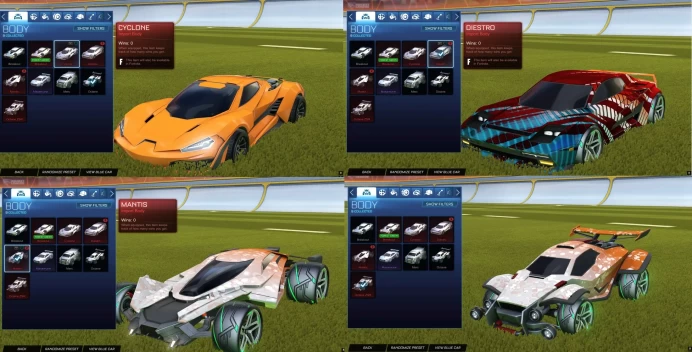 RL1095 // /7 BMS / 15 + EXO WHEELS /Octane Zsr /Mantis / Diesto /Cyclone