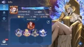 Global|Lv.229|730m Power|Camp 74-4|Vip 10|298 Hero|5 Nexus|47 Awaken|7 UR|4 Epic Skin|Check SS MLA158B