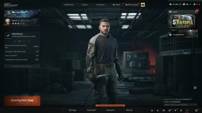 Arena Breakout Level 30 Account – 29M Koen