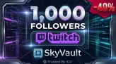 (-40%) Twitch account | Top Tier Region | 1.000 Permanent Followers | Full Data Change | Clean account | INSTANT-DELIVERY