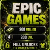 Epic Games | 900 MILLION MONEY | 30M CASH + 870M HANGAR ASSETS | 300 LVL | Modded outfits | ALL UNLOCKS | MAX STATS | Full Access | Instant Deli