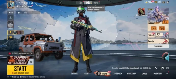 Collections 45 + Psychic set | 11 upgrade gun + Lobby Mythic| LEVEL 70 | CLOTH SET 138 | GUN SKINS 100 | HELMET 11 | Glider Mythic | r050