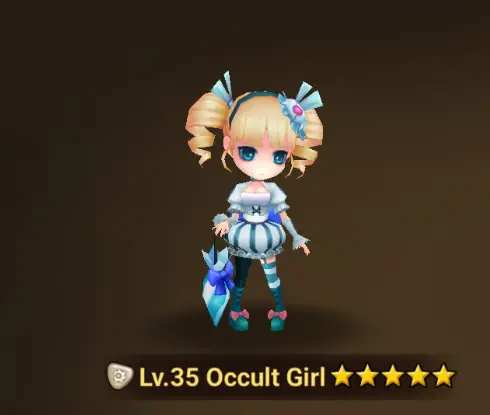 Europe | Light Occult Girl | L&D Scroll*102~110 | (11+12 )Year Special Scroll*620~670 | All - Attribute Scrolls*0~6 | EIGV0026