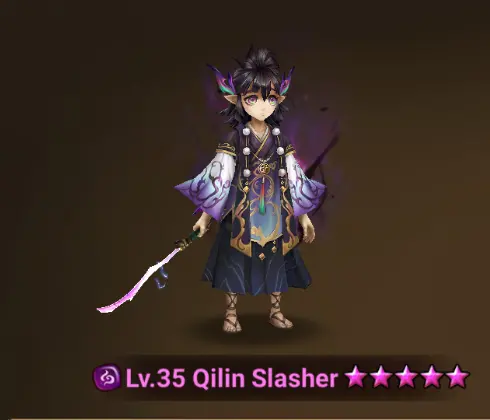 Europe | Dark Qilin Slasher | L&D Scroll*102~110 | (11+12 )Year Special Scroll*620~670 | All - Attribute Scrolls*0~6 | EIGV0027