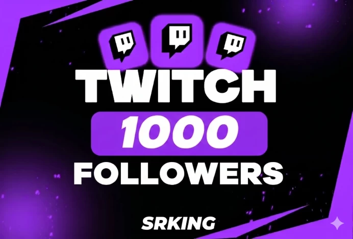 1.000 Twitch Followers Account / USA / High-Quality