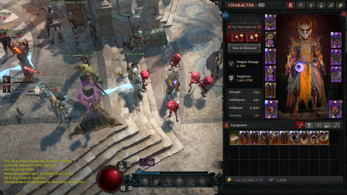 Steam (S15) 【251 Paragon】【Meta Blink Blazing Scream Build】【70+Trillions of damage】【140 Pit Cleared】14 Bill Gold】5x glyph-130+