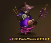 Europe | Dark Panda Warrior | L&D Scroll*60~85 | (11+12 )Year Special Scroll*540~600 | All - Attribute Scrolls*0~6 | EIGV0029