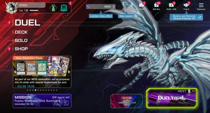 ST502-Premium Starter-30.000 Gems-1280 CP UR (If All UR dismantled) Konami and Steam Ready