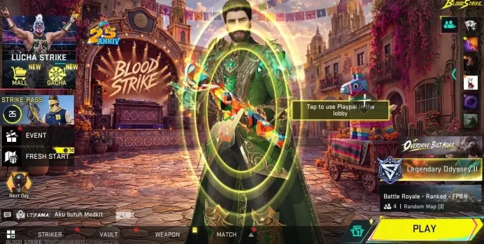 Asia|Collab Lucha Strike Mr Iguana+4 Ultra(Spike-TwiLight Baron,Vector,Fal Luchador,Galil Knight)|LT MCX Ascenda|NetEase|BLS6523