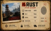 [RUST] | 483 REAL HOURS | 546 KILLS | 559 DEATHS | FULL ACCESS | INSTANT DELIVERY
