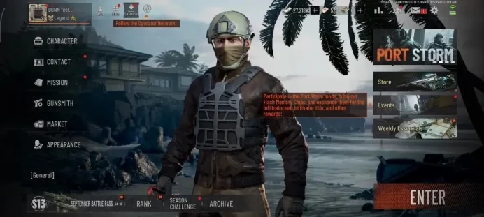 Mobile|Lv 30|SV 57M|CV 27M|MG H416, PR MPX|CBe FAL,RZ AUG,AC LR AR2,Etc|3 Set Outfit|CN ON|Log Infinite|Check SS|AB3906
