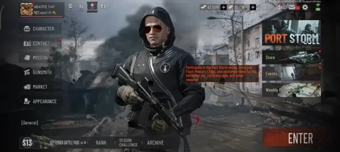 Mobile|Lv 30|SV 85,5M|CV 83,5M|MG H416|Crimson AUG,P AKM,TB M4A1,Etc|Crowbar|5 Set Outfit|CN ON|Log Infinite|Check SS|AB3903