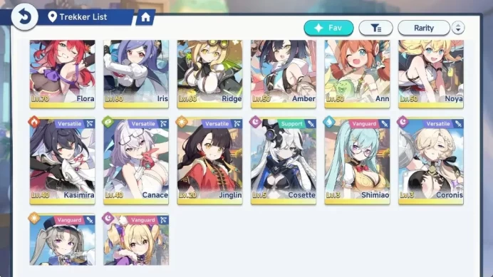Global Lv 40|10 SSR, 5 Limited|(Chitose T5,Wraith,Nazuka,Shia,Snow Laru,Minova T1,Freesia T1,etc)|17 SSR Disc|Yostar|SSR1110