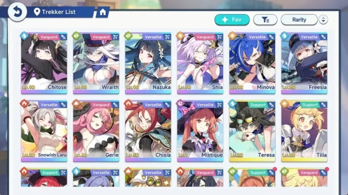 Global Lv 40|10 SSR, 5 Limited|(Chitose T5,Wraith,Nazuka,Shia,Snow Laru,Minova T1,Freesia T1,etc)|17 SSR Disc|Yostar|SSR1110