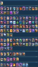 CR1090 // 15 EVO+3 HERO EVO+8 CHAMP+KT 15+127 EMOTES+13533 TROPHIES+9 MAX 16 LVL CARDS
