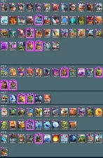 CR1096 // 16 LEVEL 67 Trophies:14000 21 Evolution 6 Hereos 122 Cards
