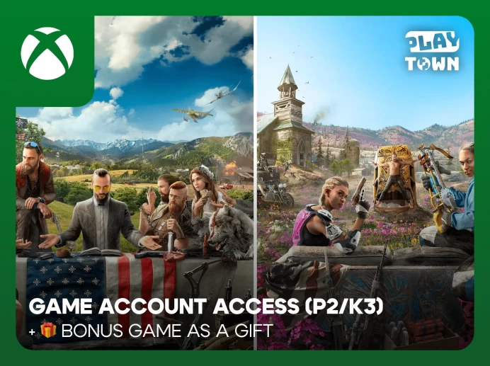 Far Cry 5 + Far Cry New Dawn Deluxe Edition Bundle - Xbox One Series - P2 (K3)