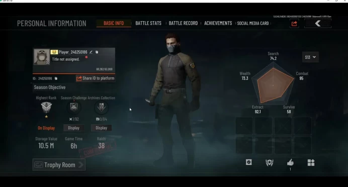 Mobile | LV 30 | SV 10,5M | CV 7,4M | OF AKM,Forest MP5,Abomi Vector 9,Speed SQB M110,PP M16 | 2 Change Name | SS AB842B