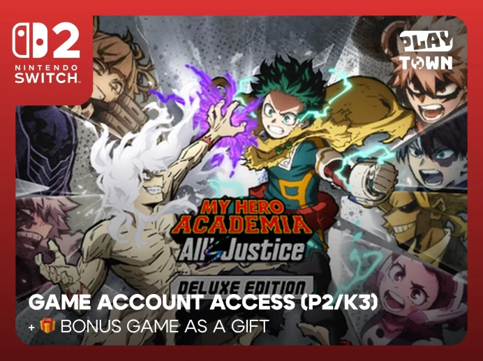 MY HERO ACADEMIA: All’s Justice - Deluxe Edition - Nintendo Switch 1 / 2
