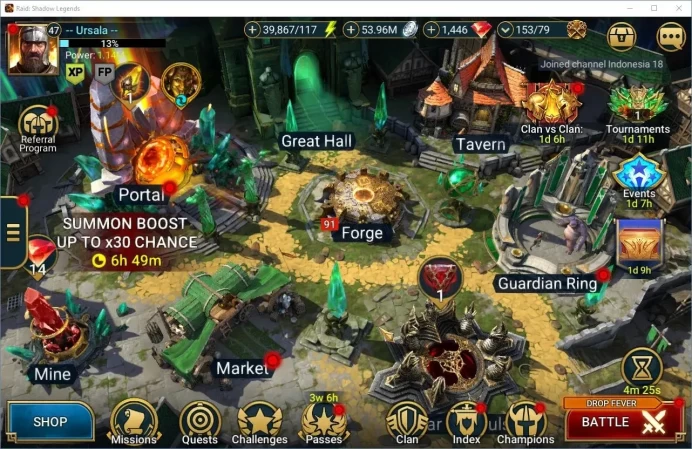 Lv.47 Power 1.14M|20 Legend(Ezio Auditore,Alice the Wanderer,Xenomorph,Artak,Ninja,Etc)|Log Plarium|Check SS RSL033B