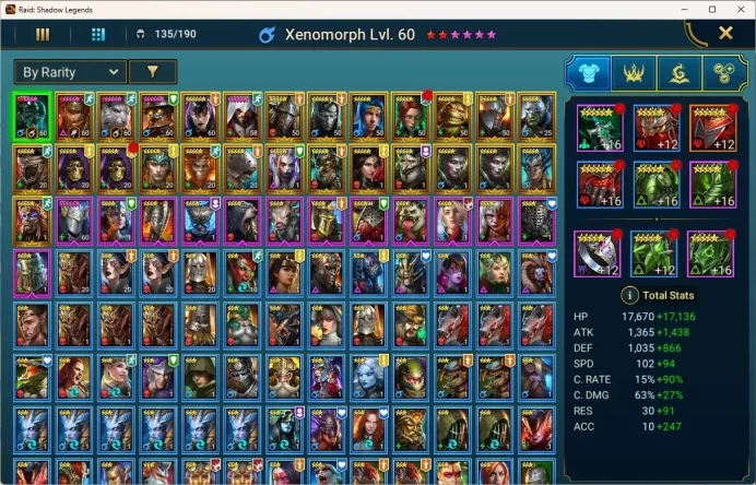 Lv.46 Power 1.09M|27 Legend (EzioAssassinsCreed,MichelangeloTurtles,Xenomorph,LokiTheDeceiver,Marichka)|Check SS RSL034B