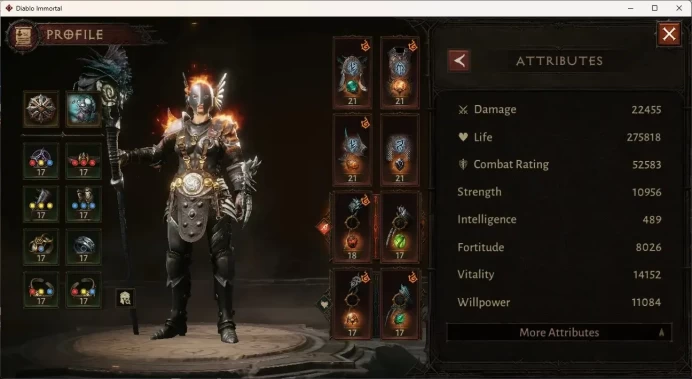 NA - High Heaven|Lv.60 (1343)Druid-Slinger|CR 52583|Reso 510|Inferno X|2 Familiars Lv.30|1 Cosmetics|CS On|Check SS DI106B