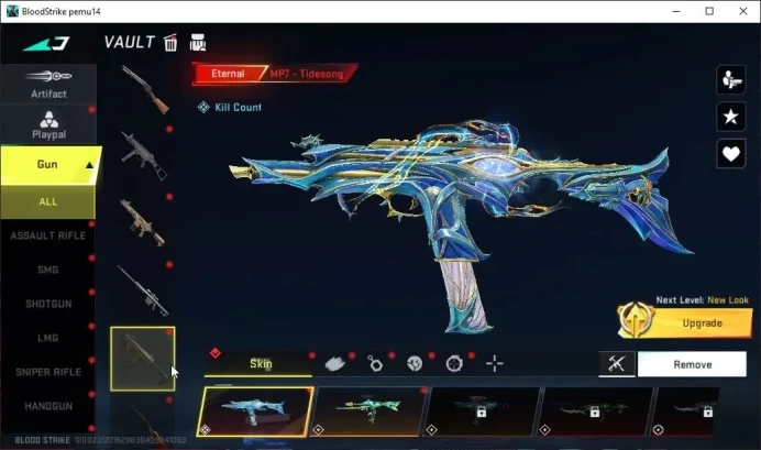 ASIA|ETERNAL MP7 Tidesong Lv4,DEagle Scoprio|Meele Ultra Katar Sleachian|Colab AOT M4A1 BoF,7DS M700,etc|30 Ultra|NetEas|BLS6529