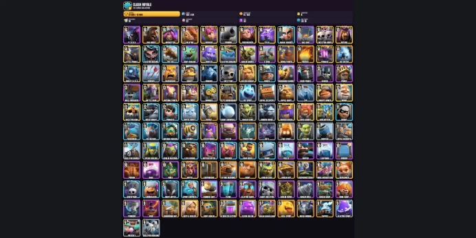 【Android/iOS】 15 KING LEVEL ✨ 122 TOTAL CARDS ✅ 18 EVO CARDS ✨ 8 LVL16 ⚡ 4 LVL15 ⭐ 18 LVL14 ✨ 16 LVL13 ✅ 10 LVL12 ⚡ 18 LVL11 ⭐ 22 LVL10