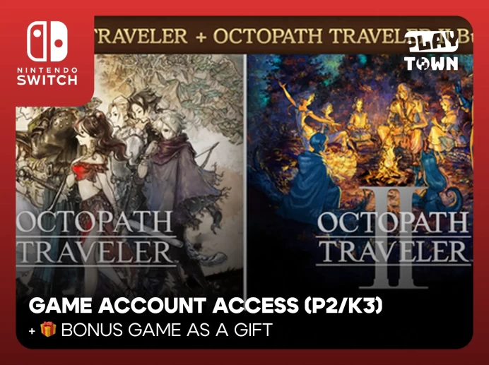 OCTOPATH TRAVELER + OCTOPATH TRAVELER II Bundle - Nintendo Switch 1 / 2
