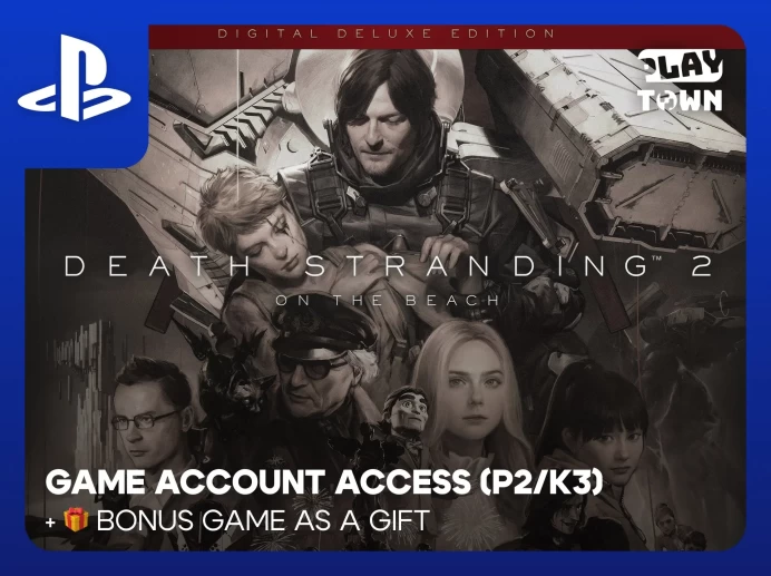 DEATH STRANDING 2: ON THE BEACH Digital Deluxe Edition - PS4 PS5 - P2 (K3)