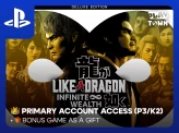 Like a Dragon: Infinite Wealth Deluxe Edition - PS4 PS5 - P3 (K2)