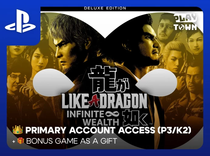 Like a Dragon: Infinite Wealth Deluxe Edition - PS4 PS5 - P3 (K2)