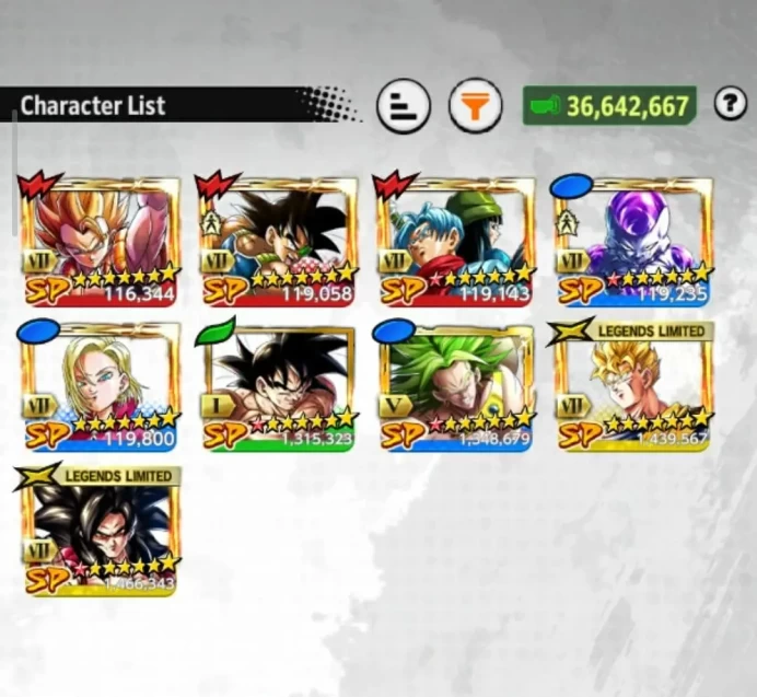 ANDROID+IOS- UL Gohan Beast 8S+LR Birdku FULL+Legends Android 13 8s++ss4 Goku 8s+Gohan yel+Piccolo+Gogeta+Gohan pur+Beast Gohan) Have Equip (D50